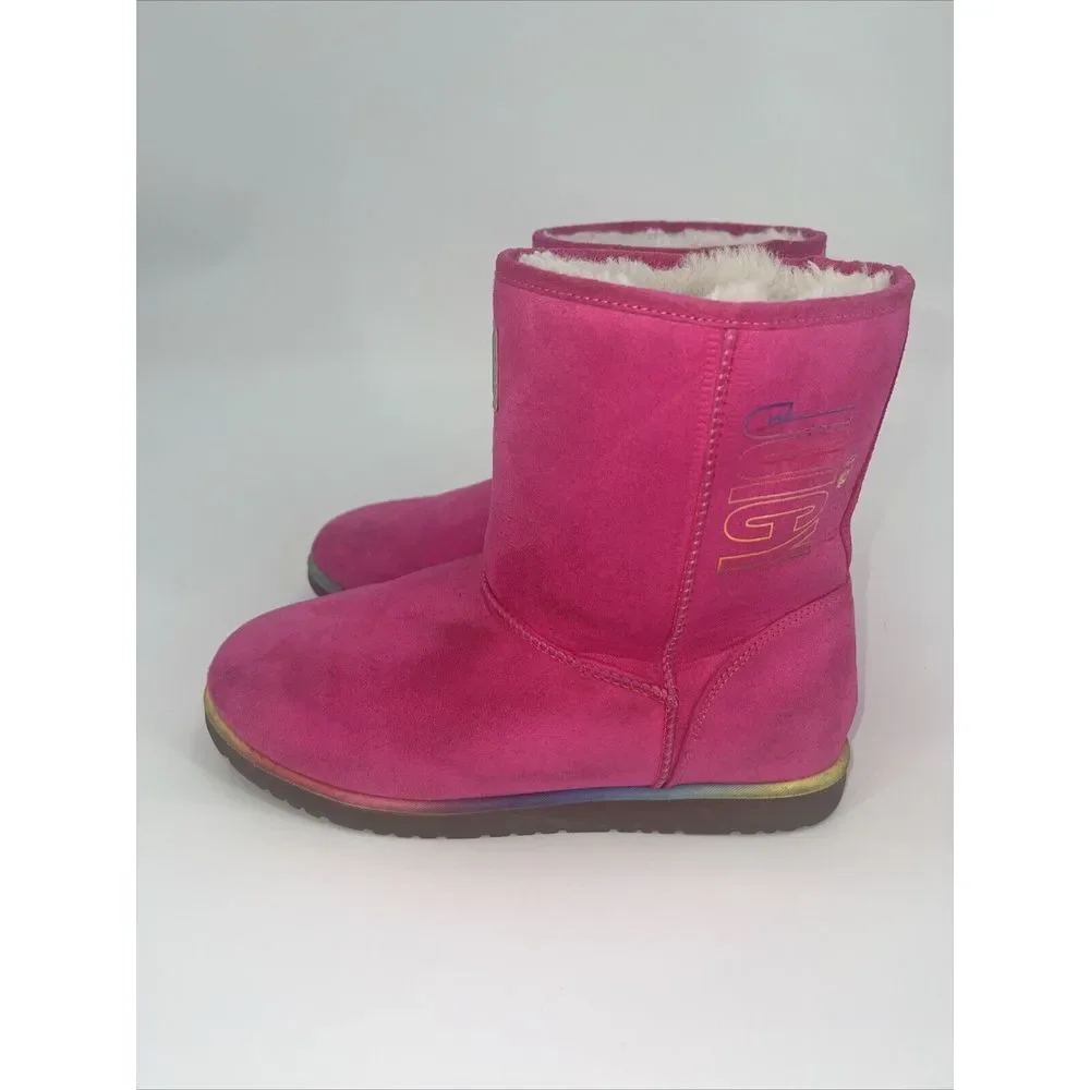Juicy Couture Big Girls Pink Boots Size‎ 6Y